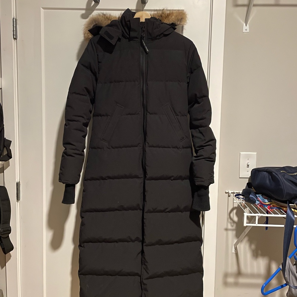 Canada goose Parka coat, woman, S, black